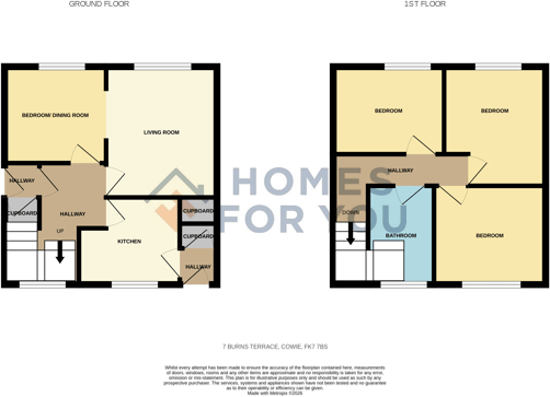 Burns Terrace, Cowie, Stirling, FK7 floorplan