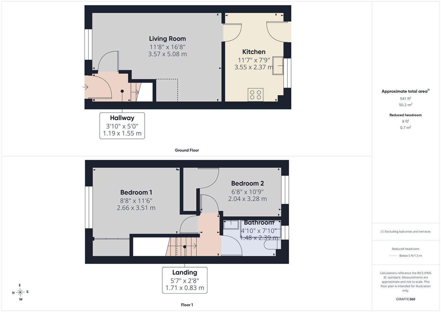 St Philips Drive Evesham floorplan
