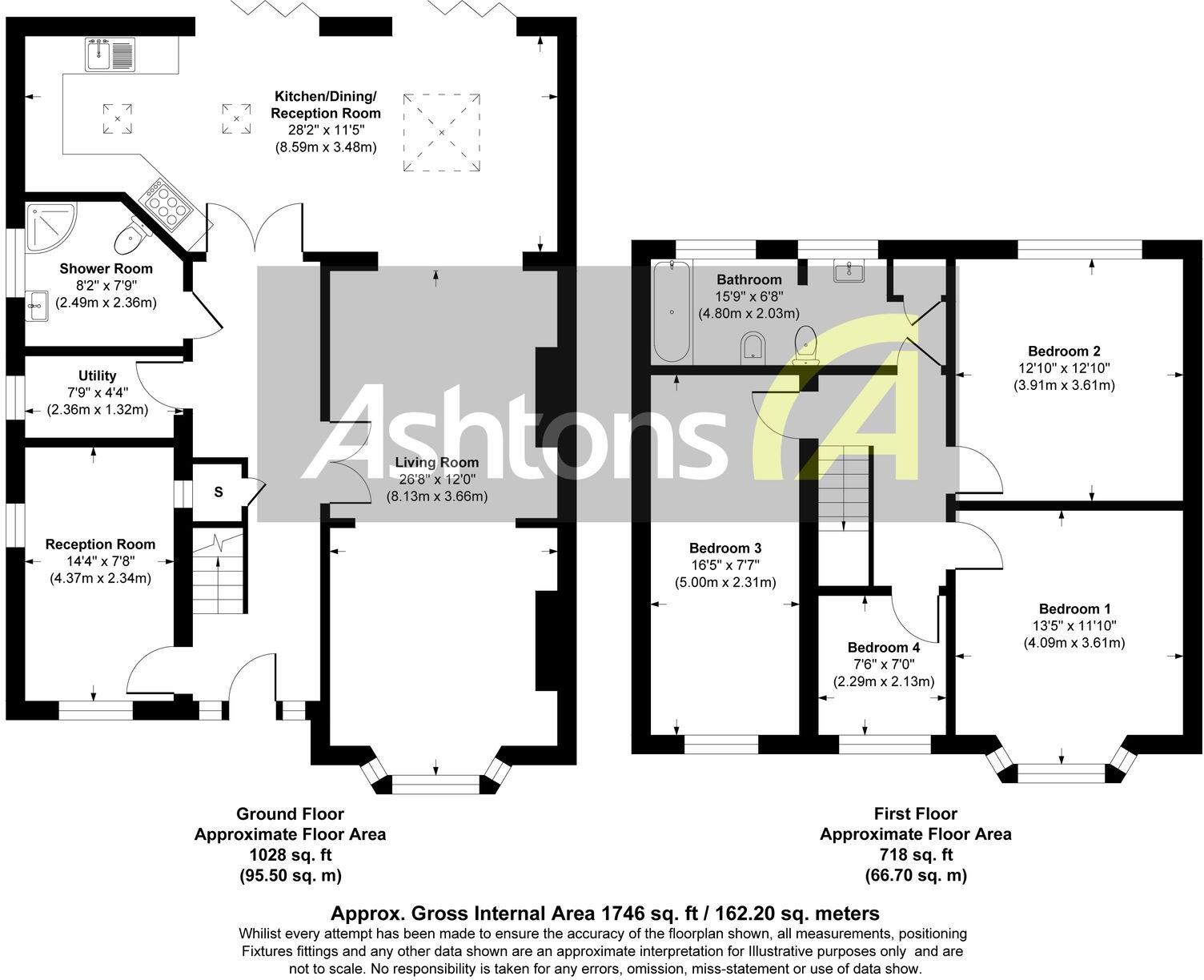 Crawford Avenue, Widnes, WA8 floorplan