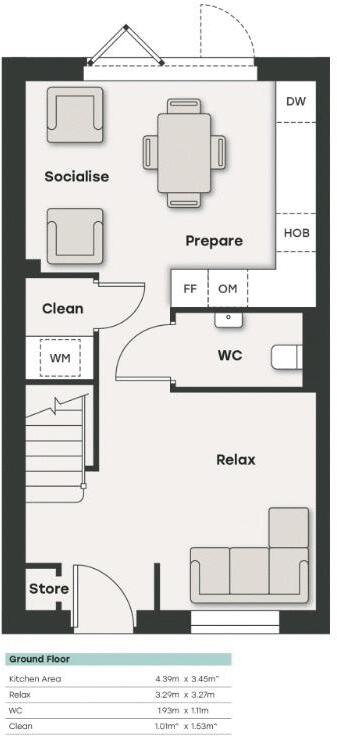 Plot 158 The Avocado, Opal, Cammidge Way, Bessacarr, Doncaster, DN4 7FN floorplan