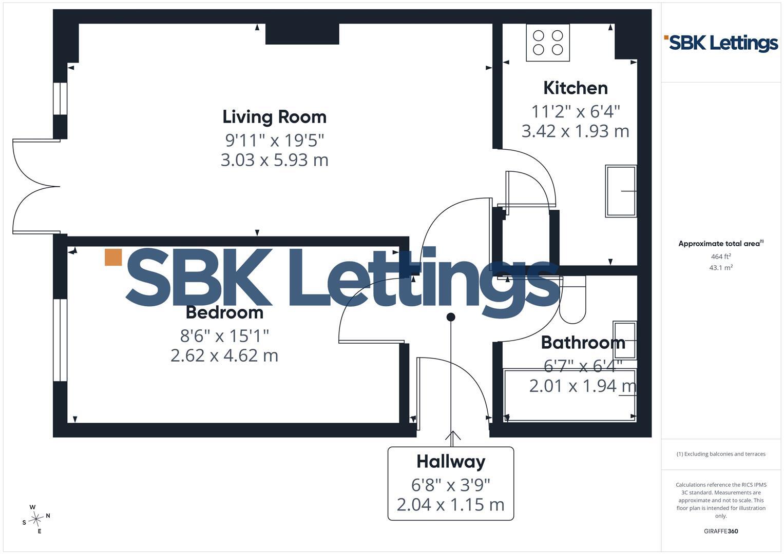 Avon Court, The Leys floorplan