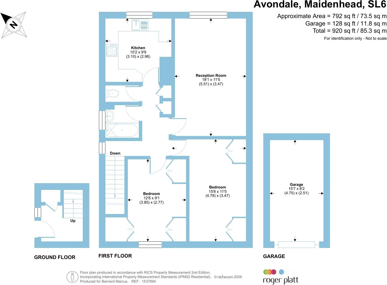 Avondale, Maidenhead floorplan