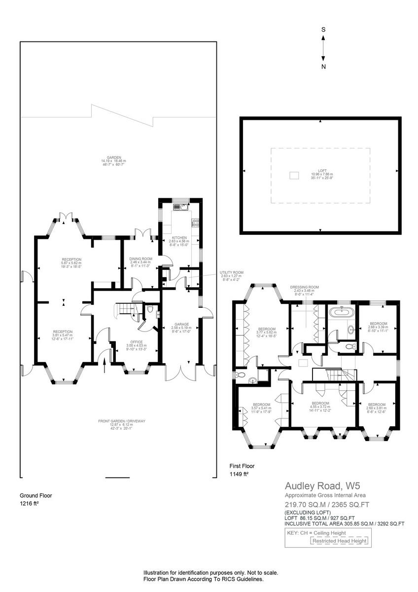 Audley Road, London, W5 floorplan