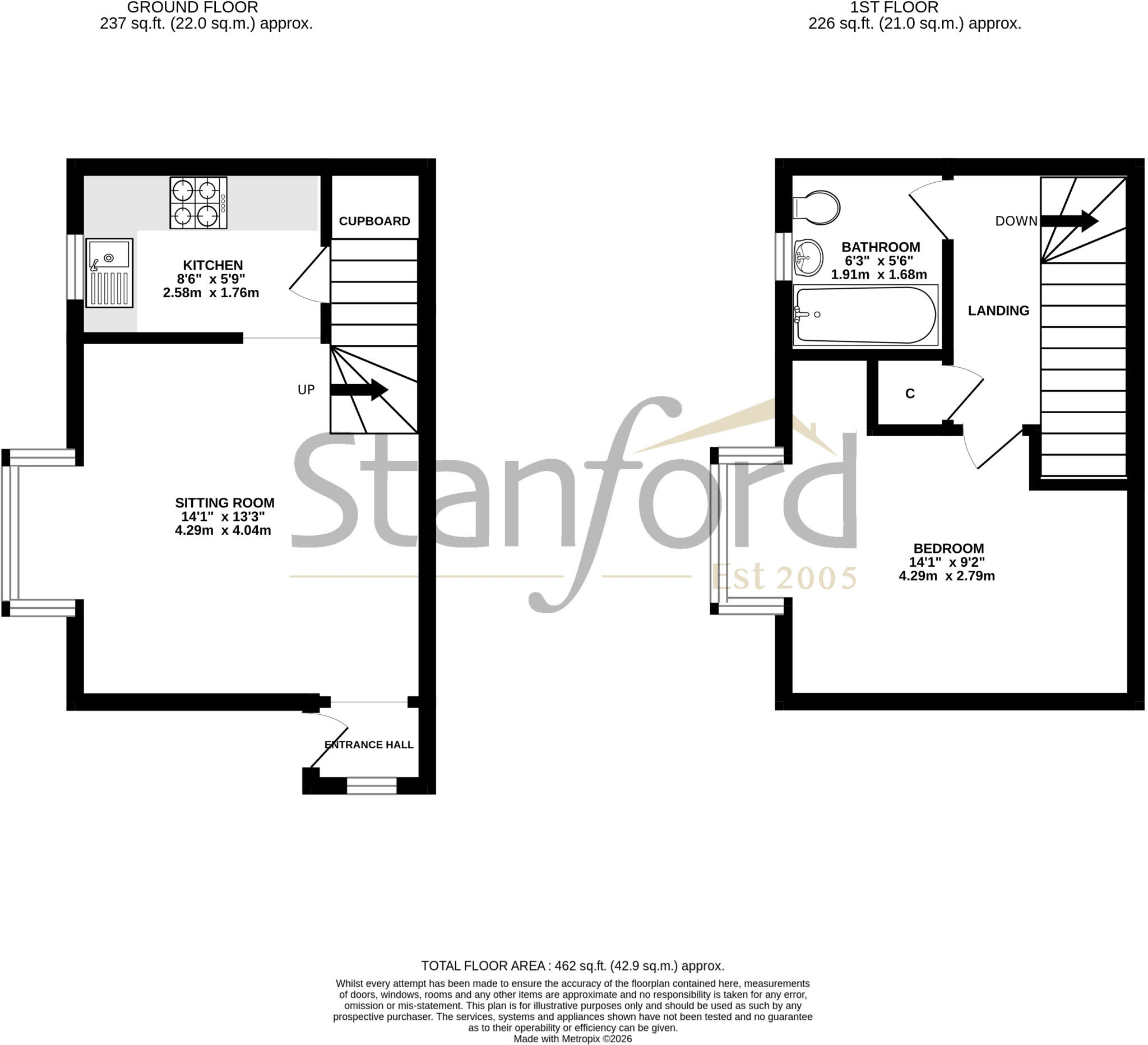 Hatch Mead, West End, Hampshire floorplan