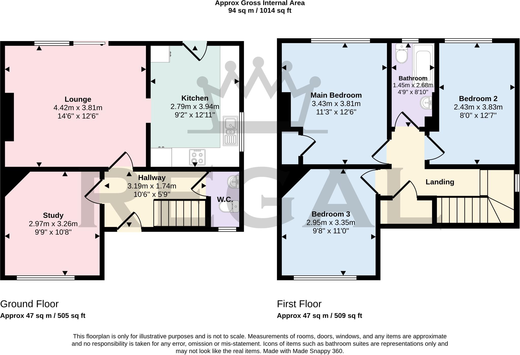 Twyford Road, Eastleigh, SO50 floorplan