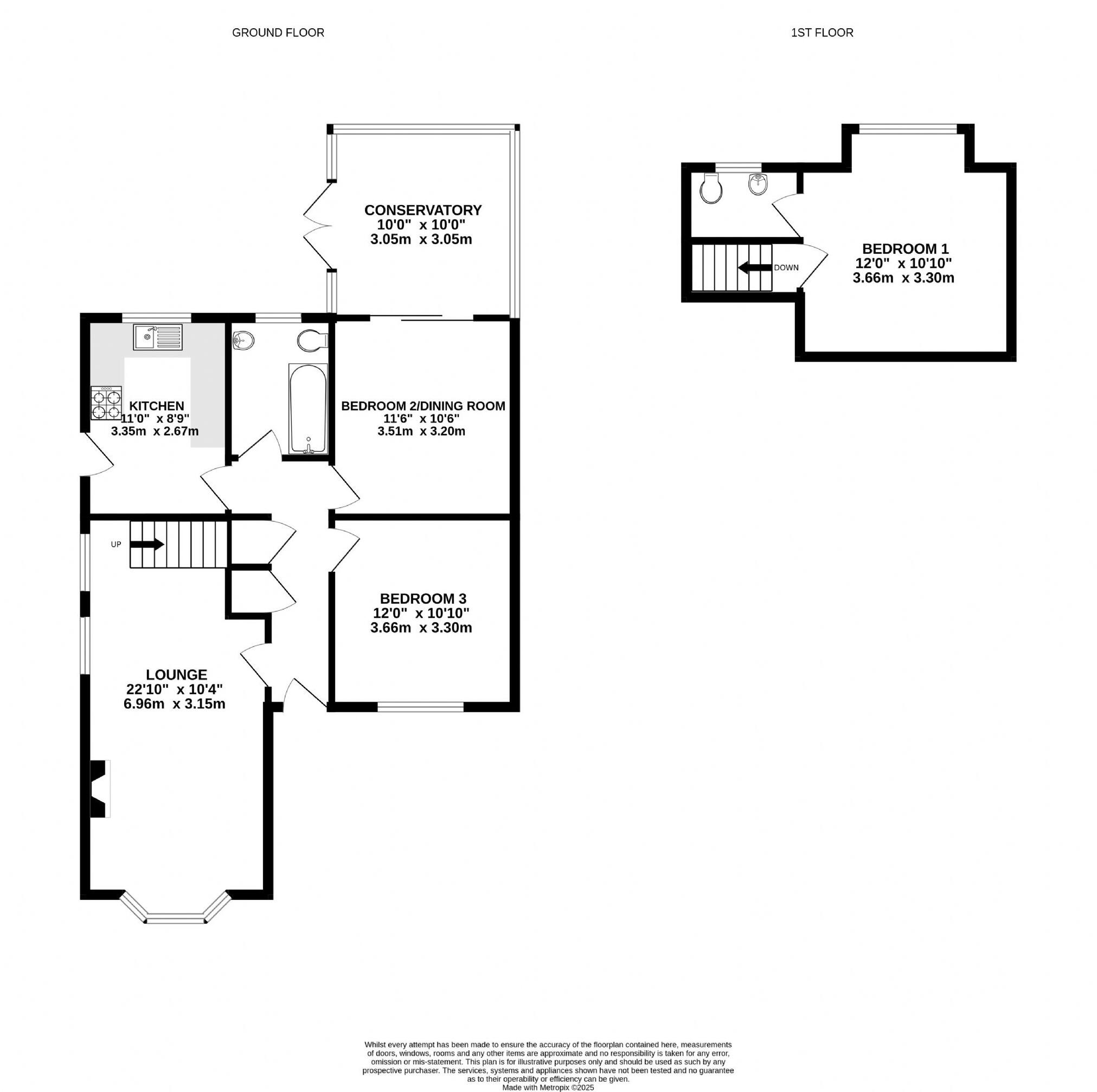 Temple Close, Frinton-on-sea floorplan