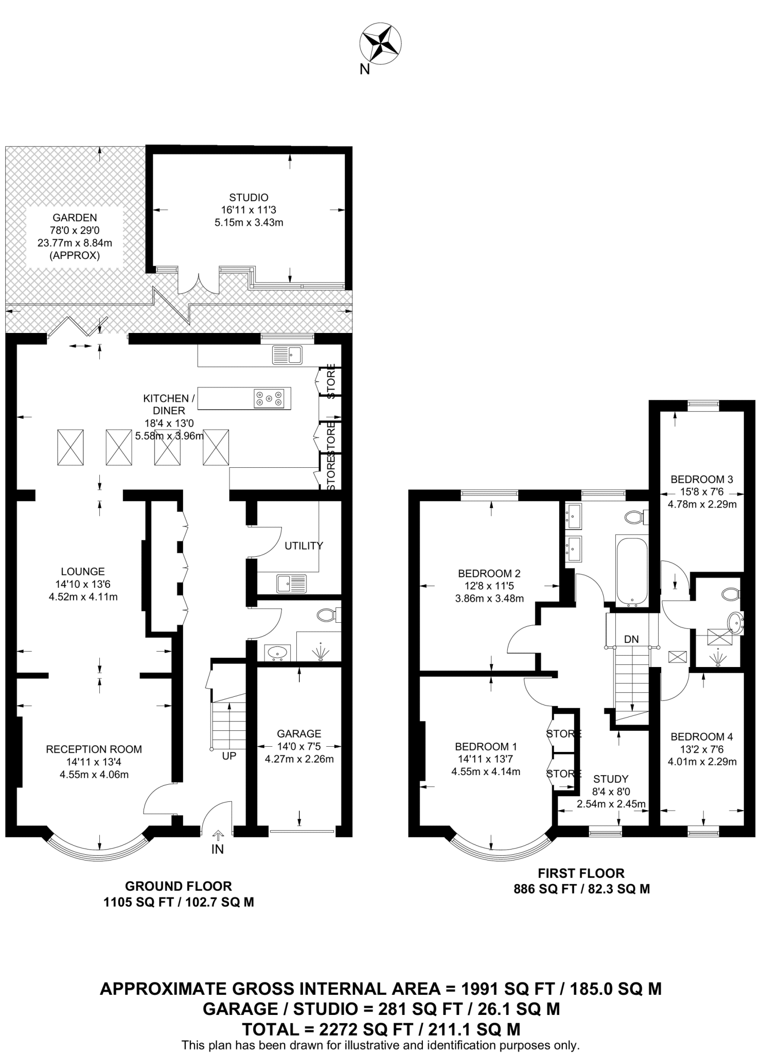 Upwood Road, Lee, London, SE12 floorplan