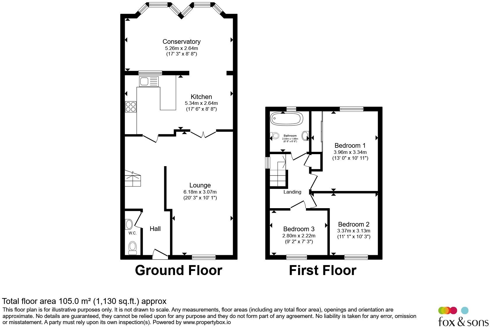 Shakespeare Walk, EASTBOURNE floorplan