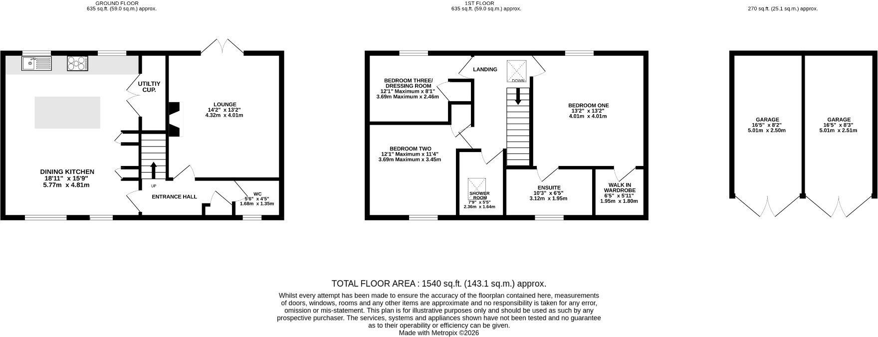 Wrenbury Road, Chorley Nr. Nantwich floorplan