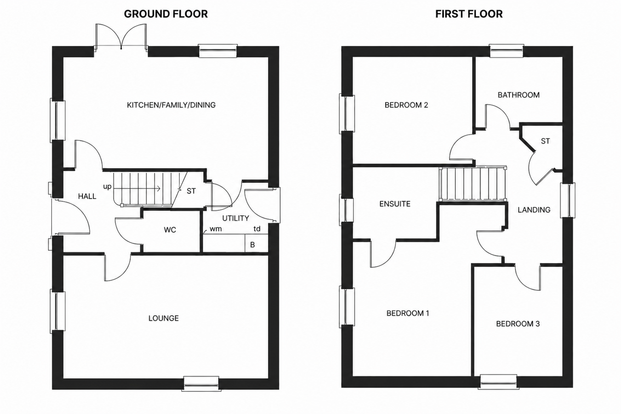 Wildflower Lane, Shaftesbury floorplan