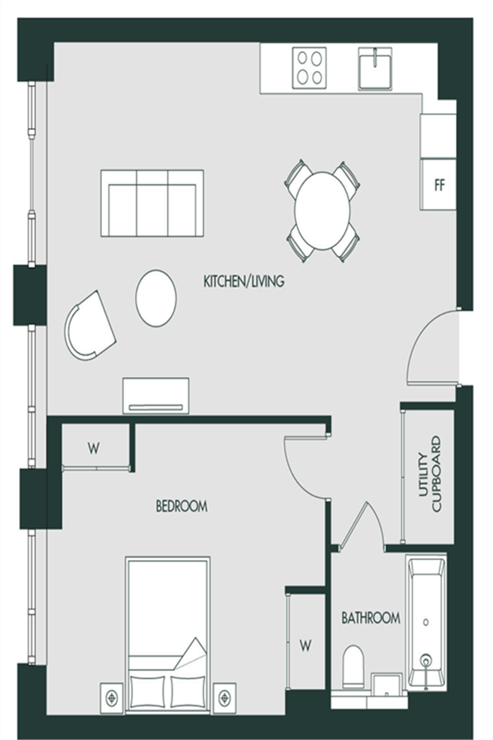 The Maple, Brent Cross Town, London, NW2 floorplan