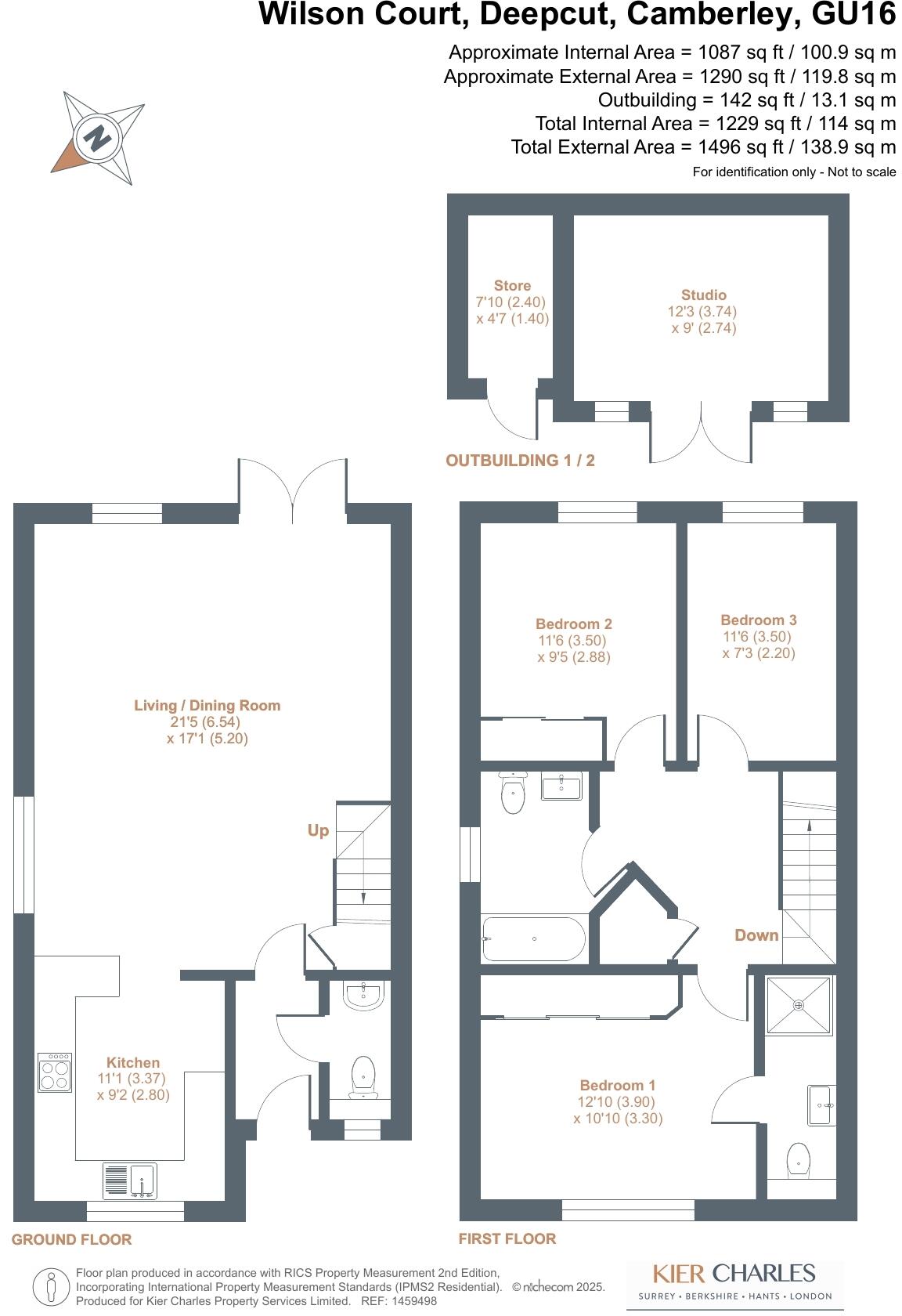 Wilson Court, Deepcut, Camberley, Surrey, GU16 floorplan