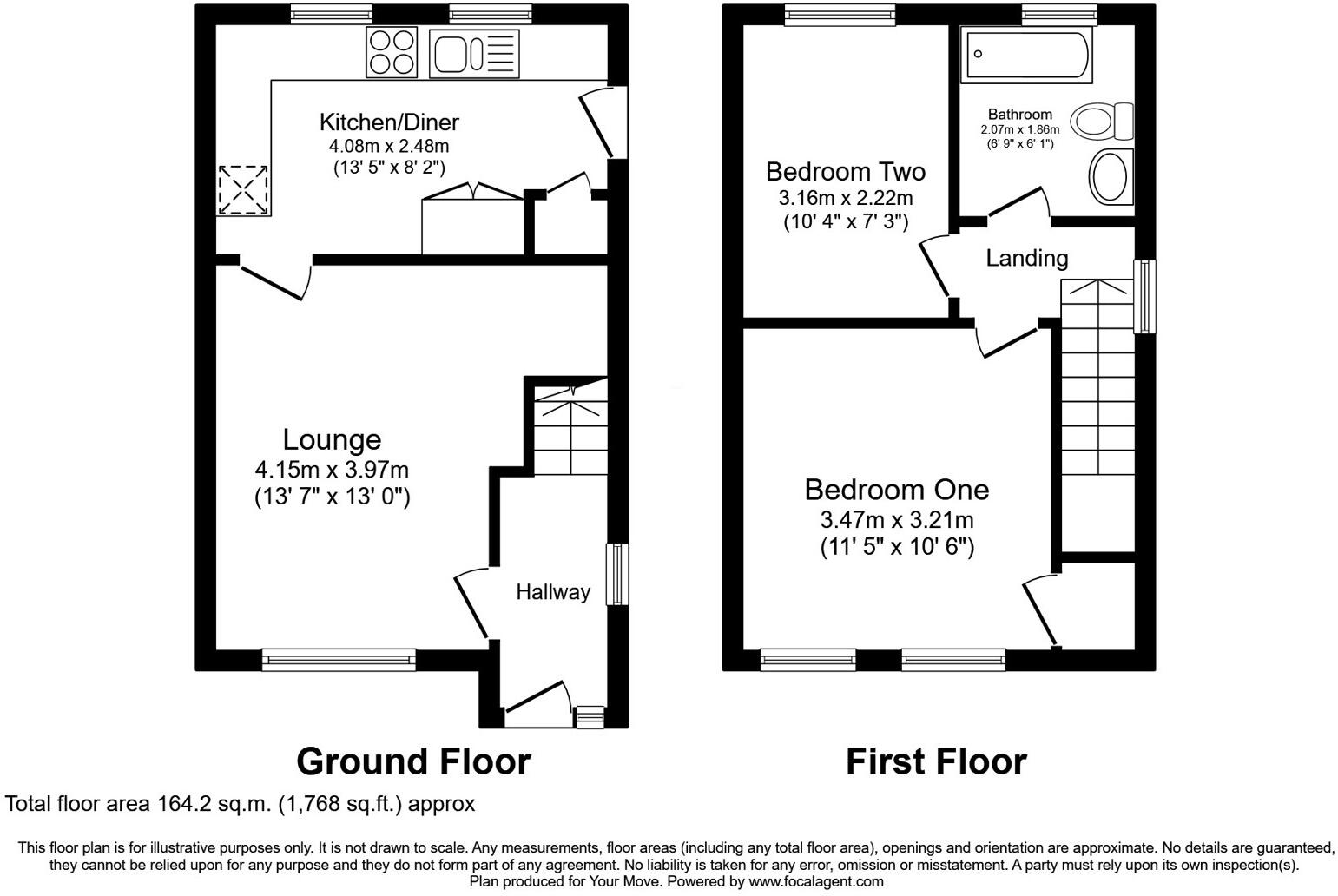 Cornovian Close, Perton Wolverhampton, Staffordshire, WV6 floorplan
