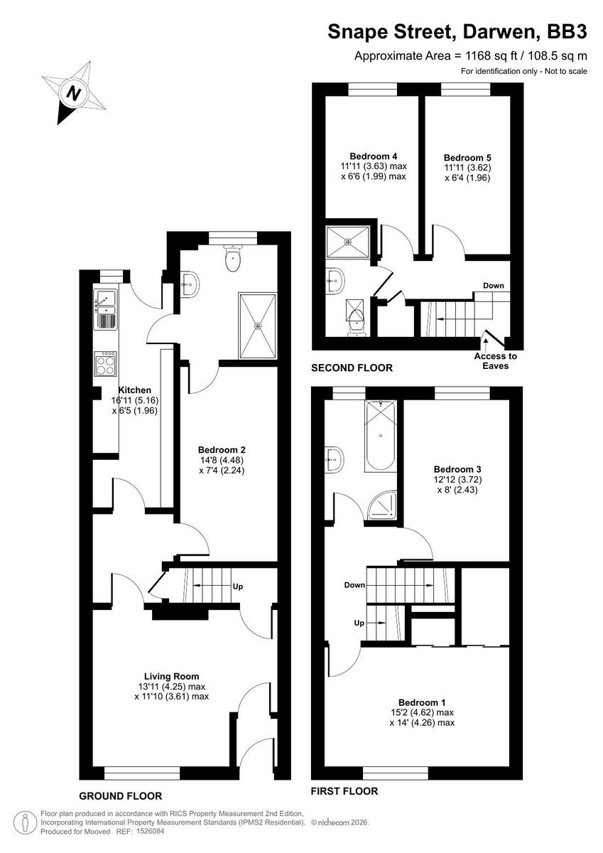 Snape Street, Darwen, BB3 1 floorplan