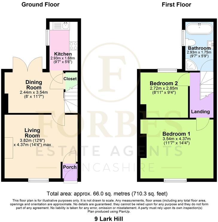Lark Hill, Higher Walton, Preston, PR5 floorplan