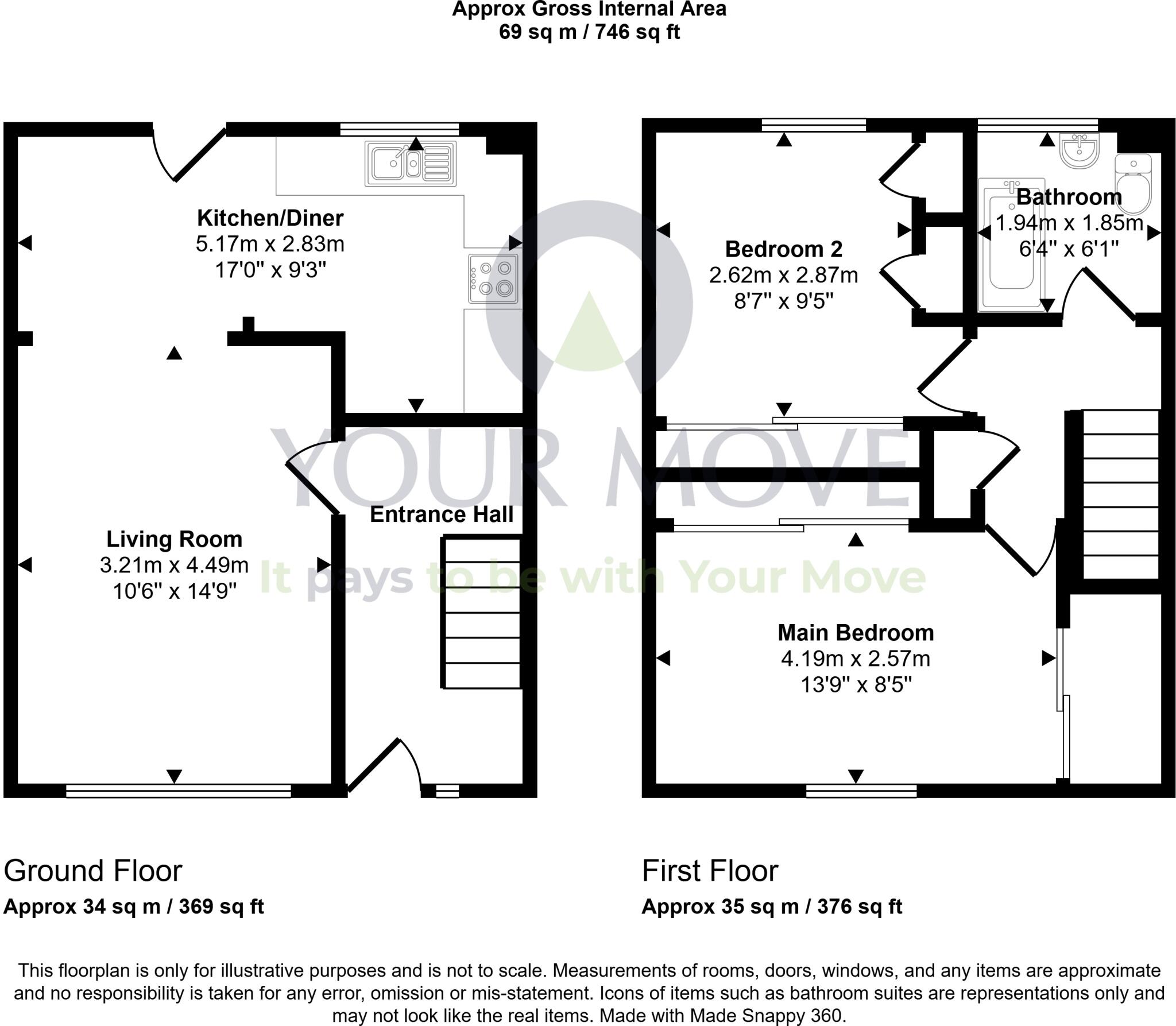 Chantinghall Road, Hamilton, South Lanarkshire, ML3 floorplan
