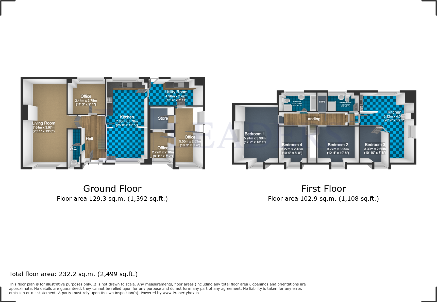 North End, Little Yeldham floorplan