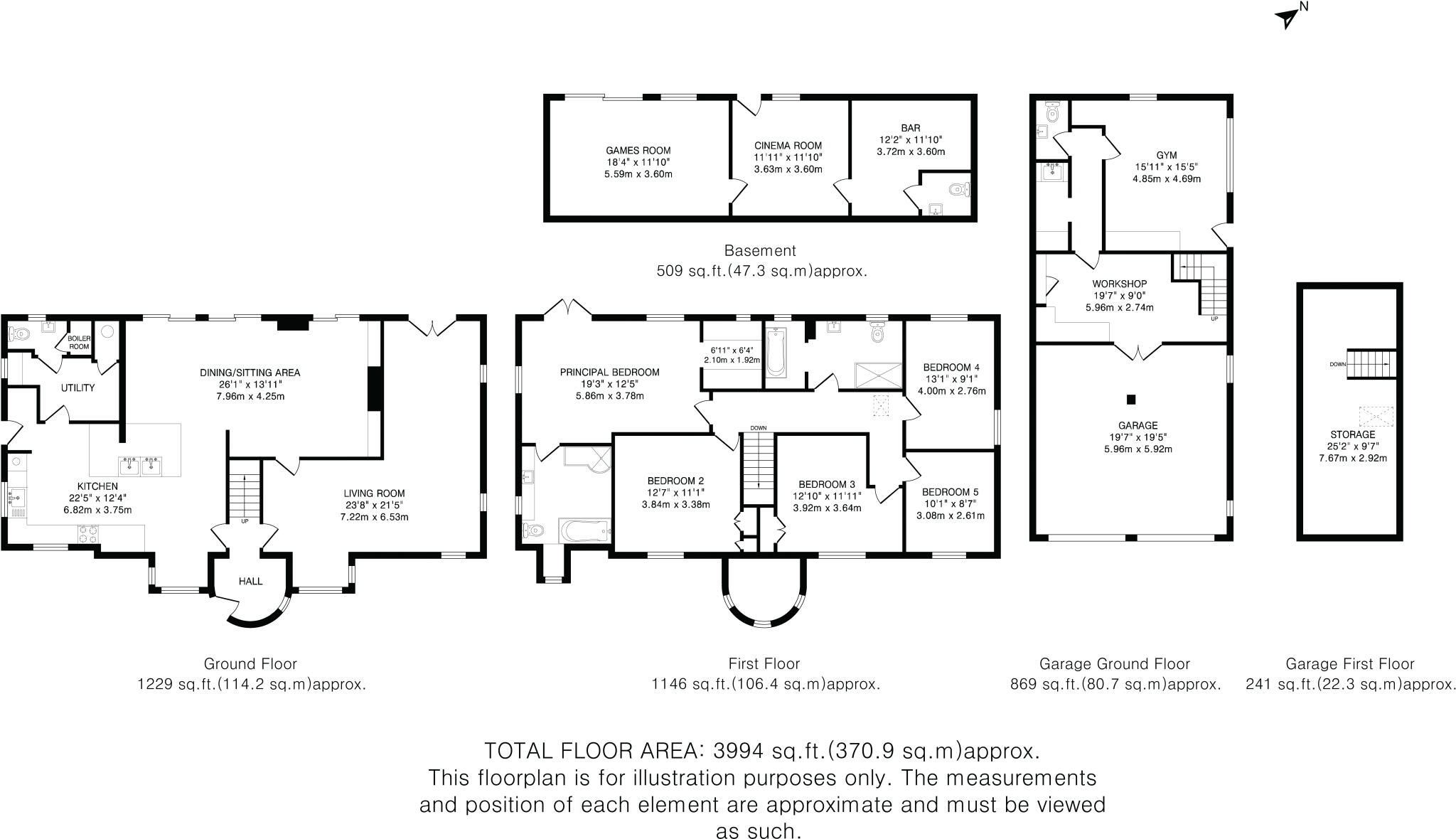 Radlett Road, Frogmore, St Albans, AL2 floorplan