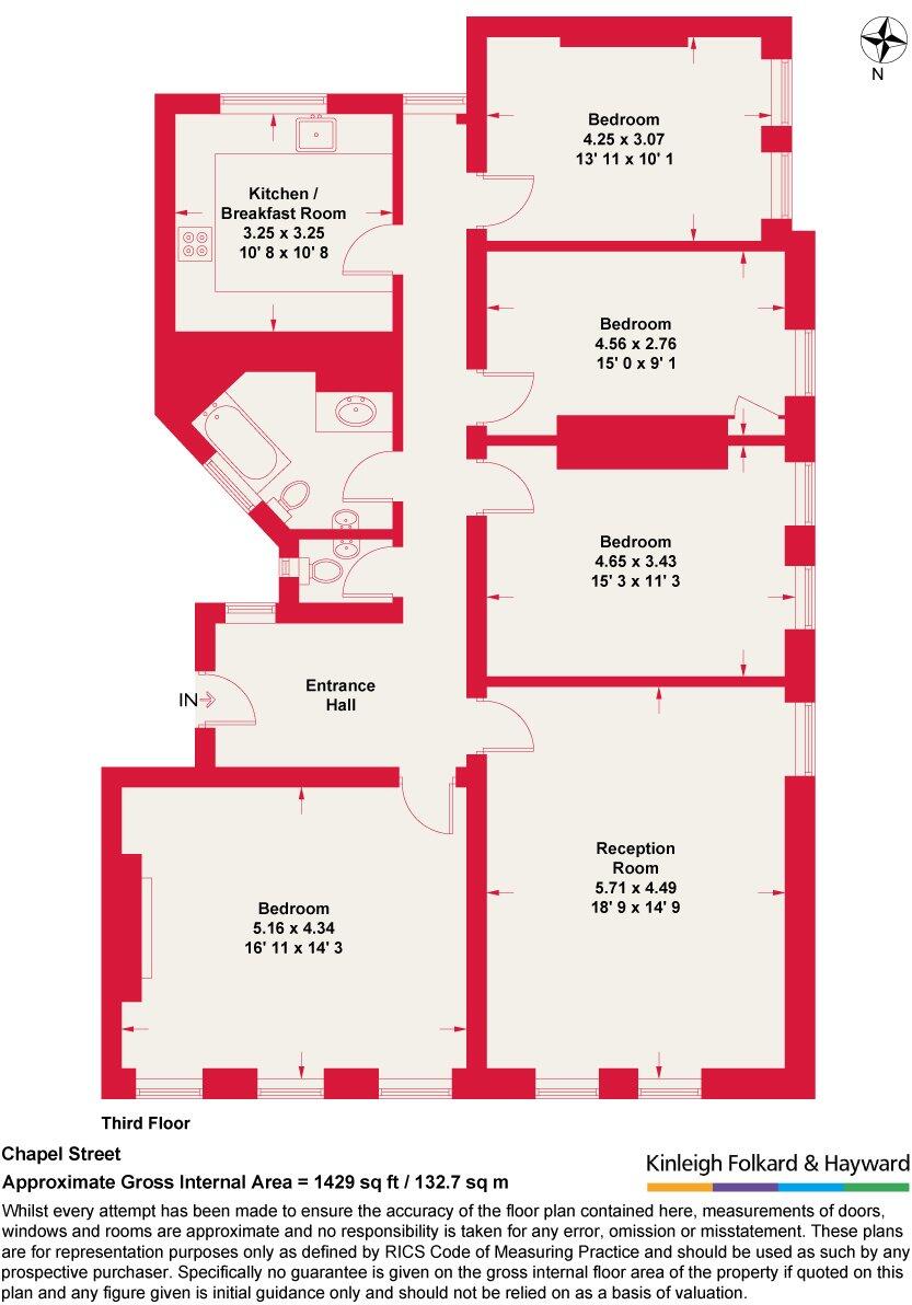 Chapel Street, Marylebone, London, NW1 floorplan