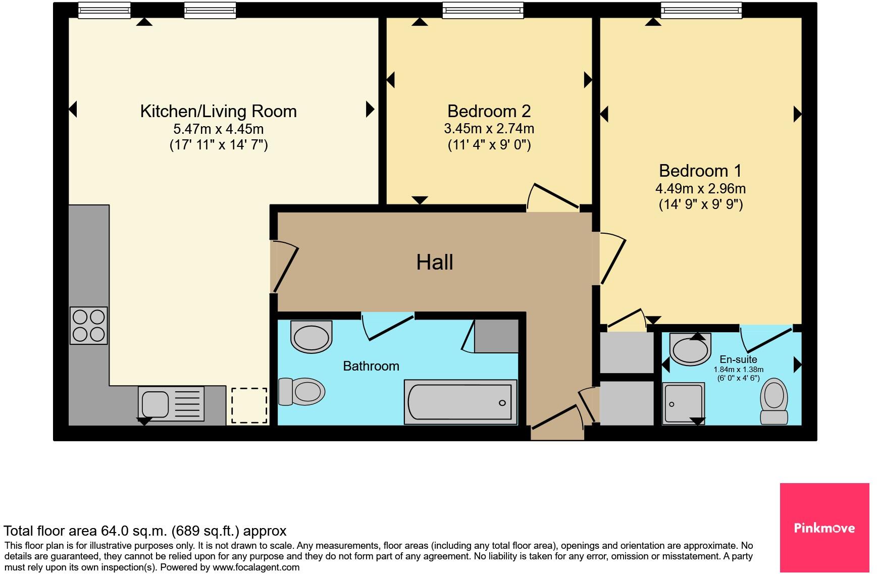High Street, Newport floorplan