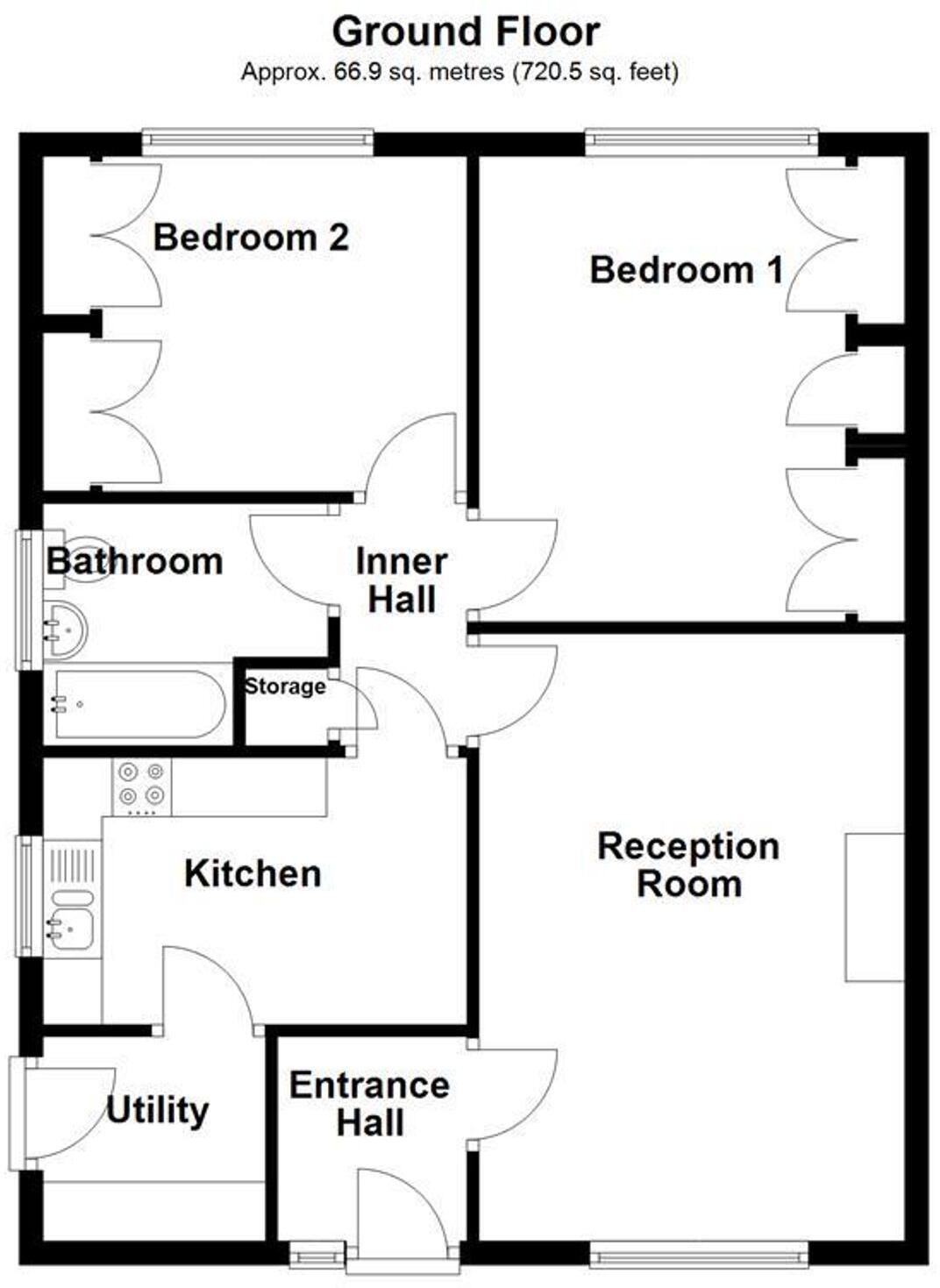 Andrew Avenue, Rossendale, BB4 floorplan