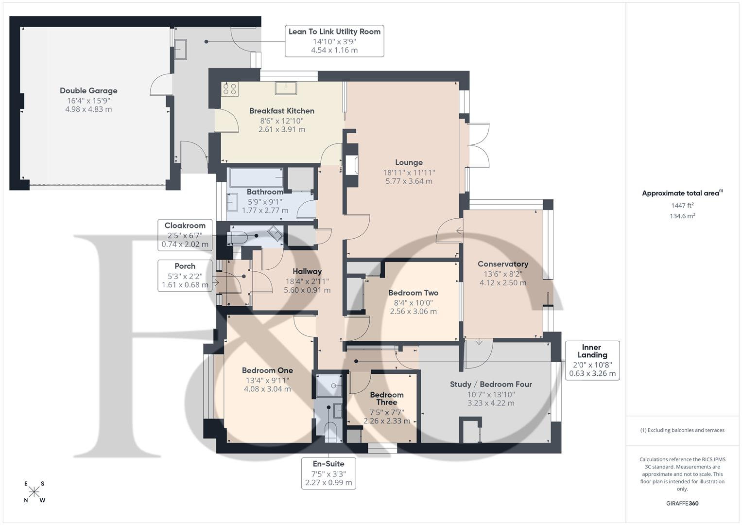 The Plain, Brailsford, Ashbourne, Derbyshire floorplan