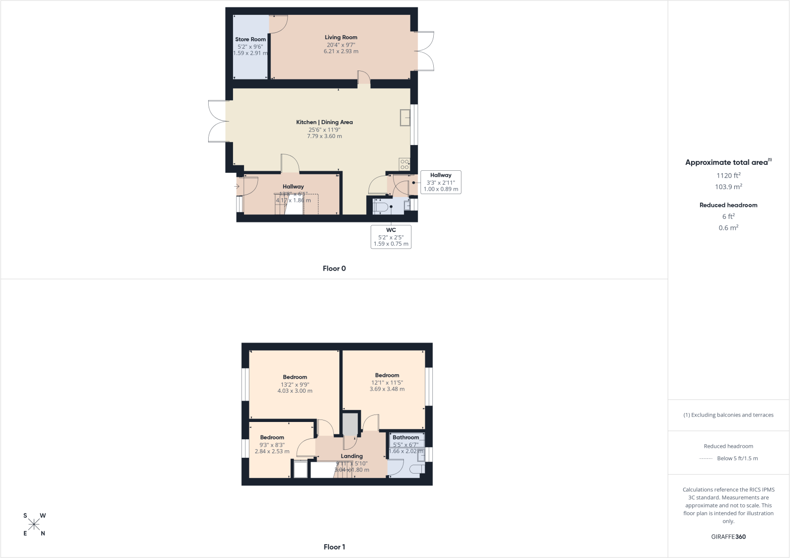 Oak Way, Littledean, GL14 3PG floorplan