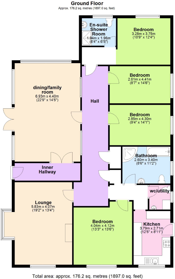 September Lodge floorplan