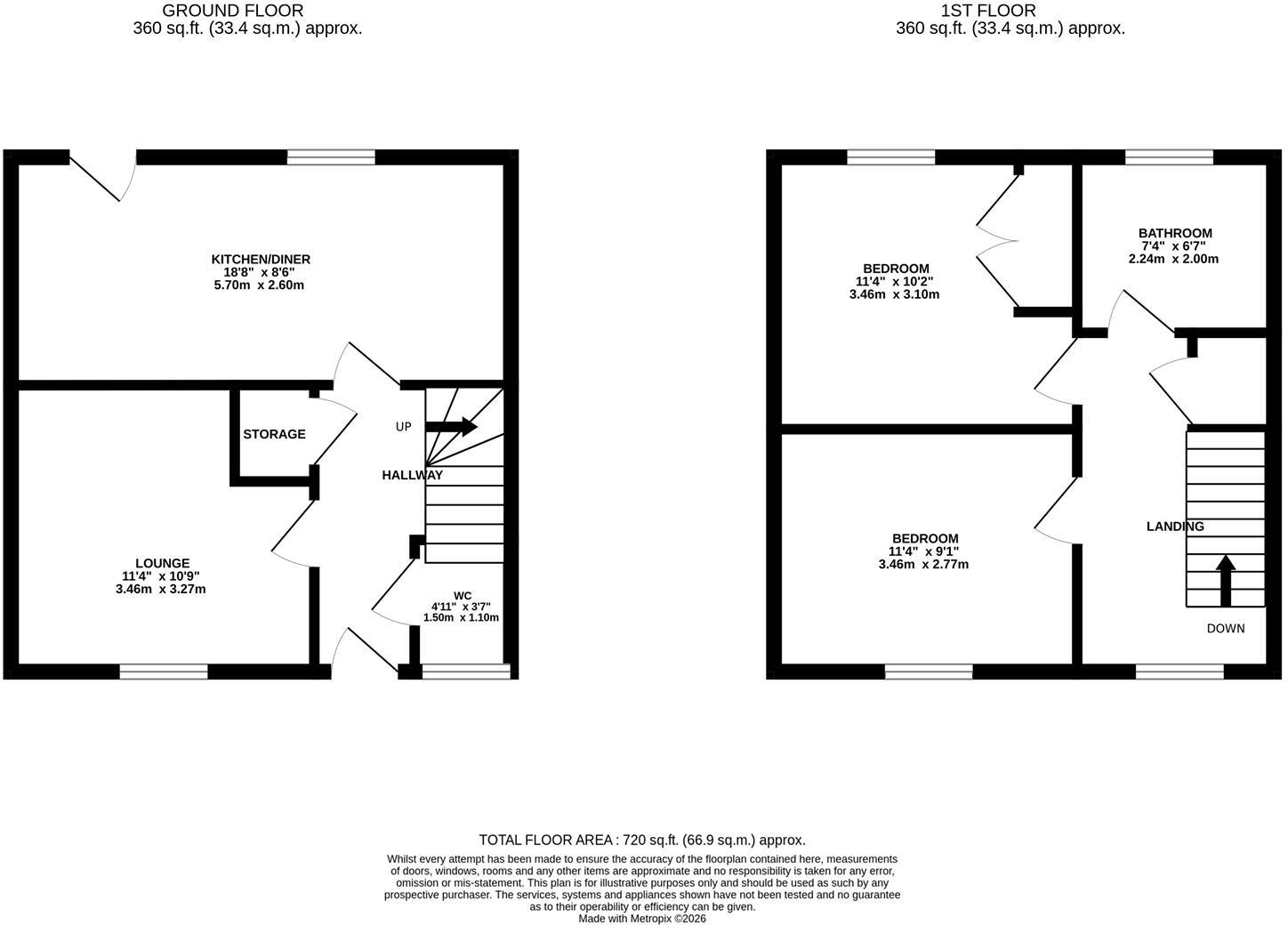 Virginia Crescent, Burton Latimer floorplan