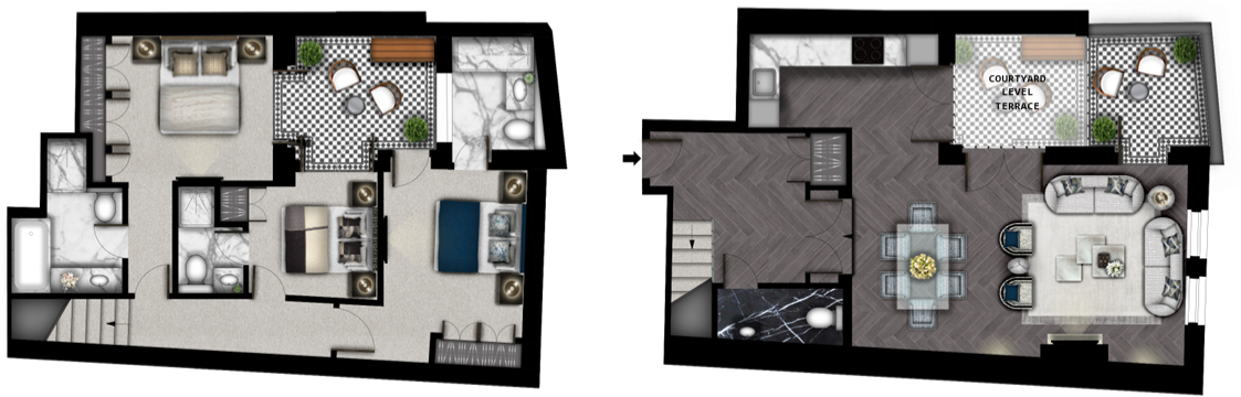Prince of Wales Terrace, London W8 5PQ, UK floorplan