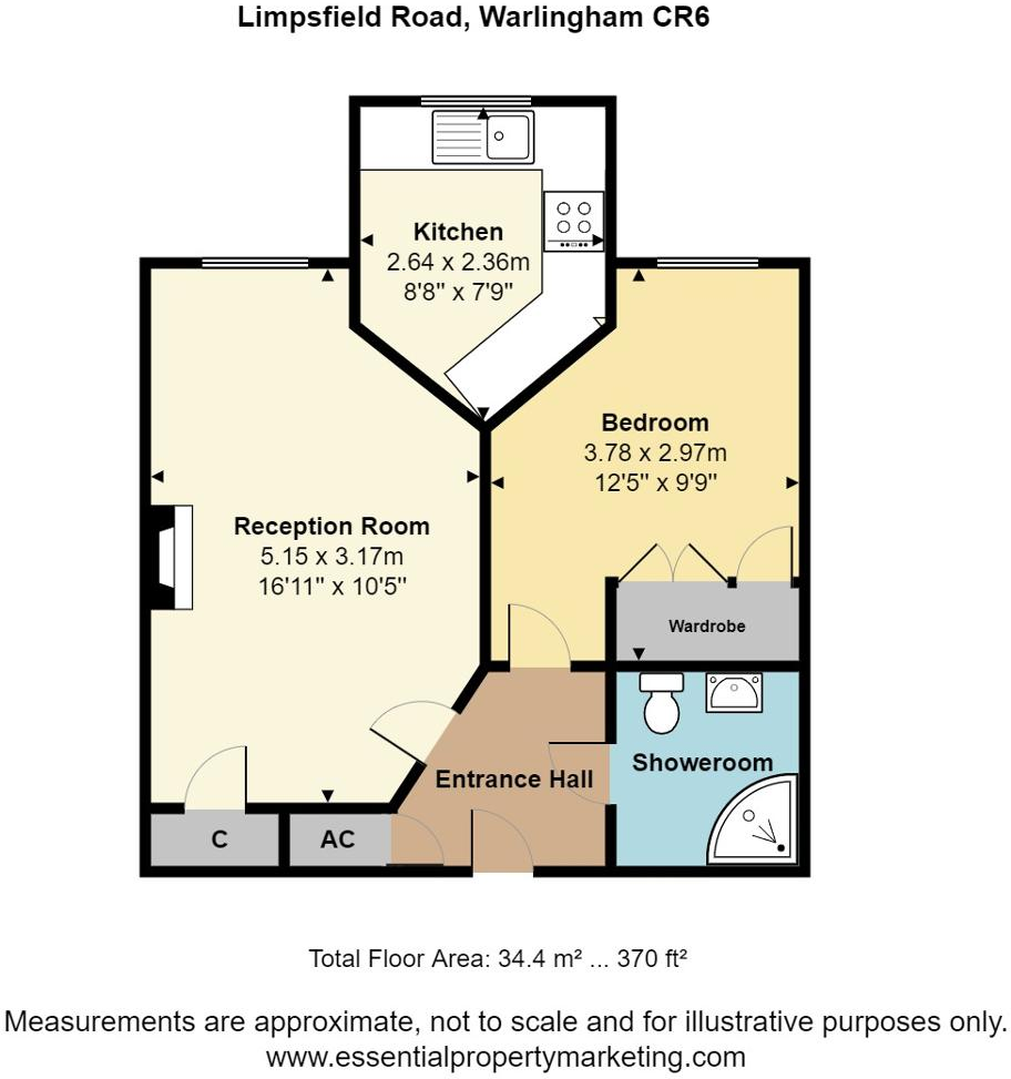 Limpsfield Road, Warlingham, Surrey, CR6 9RL floorplan