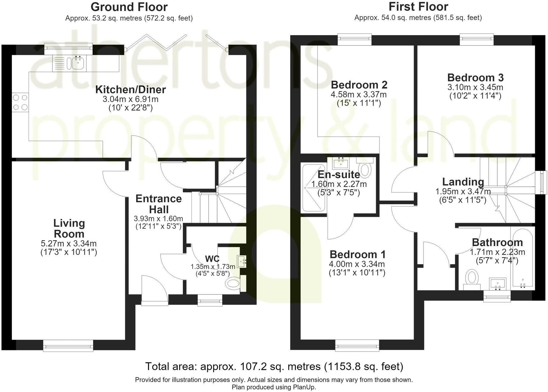 Bishops Wood Crescent, Whalley, BB7 floorplan