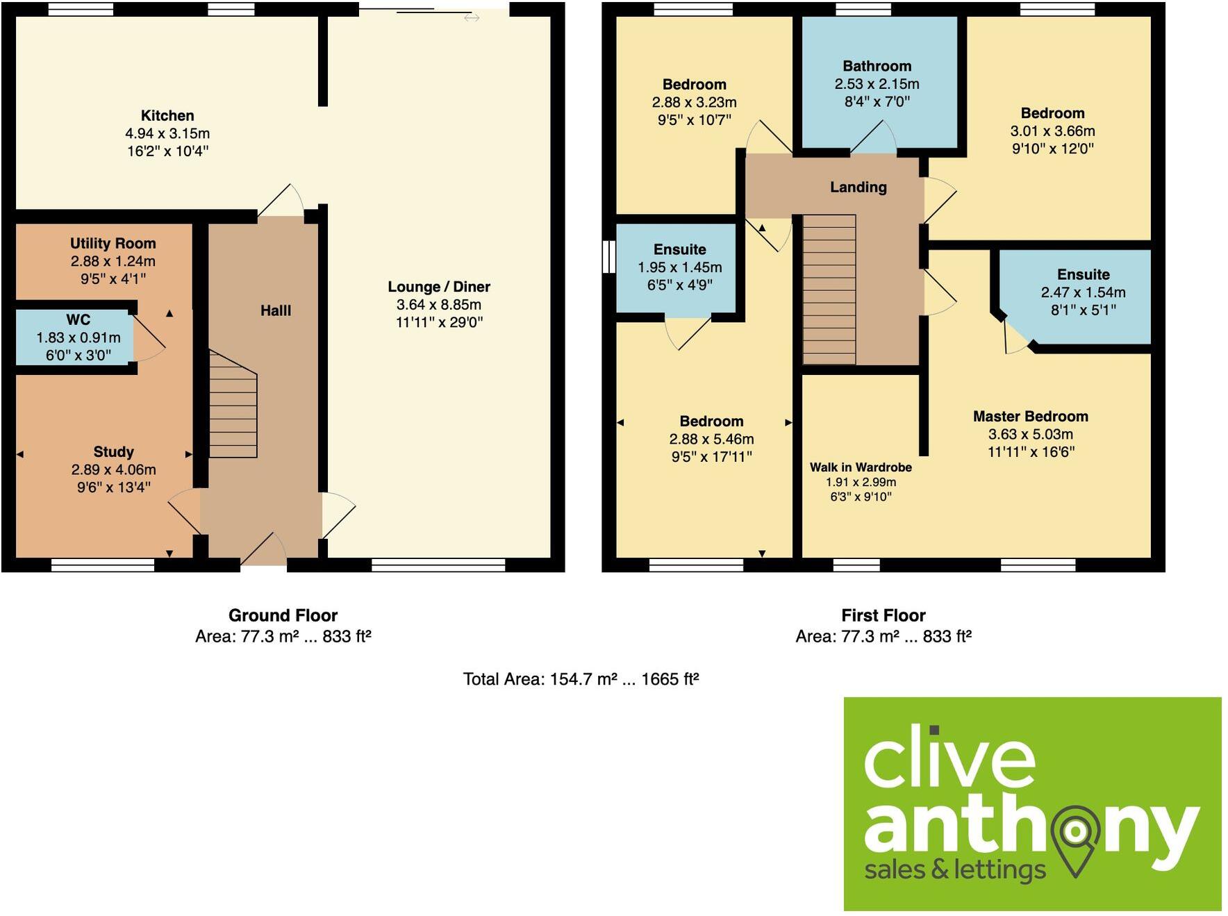 St. Anns Road, Prestwich, M25 floorplan