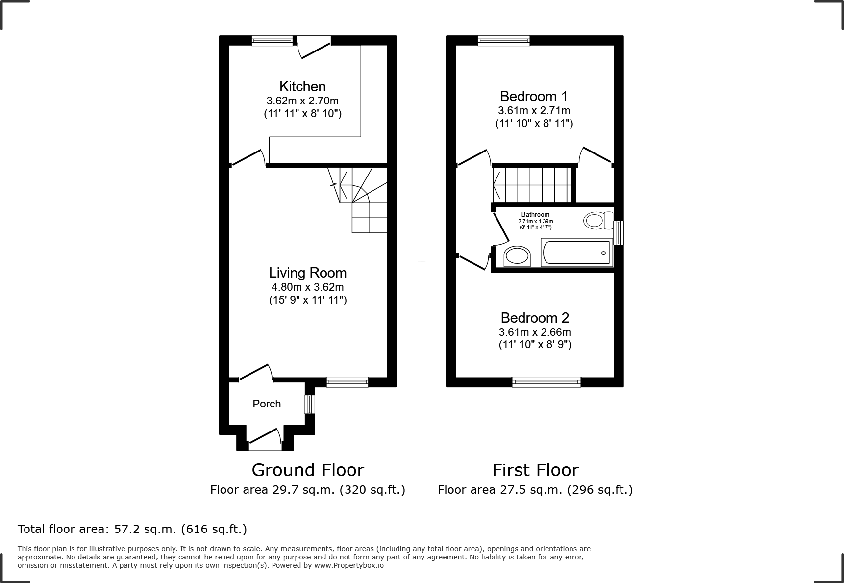 Partridge Close, Swindon, Wiltshire floorplan
