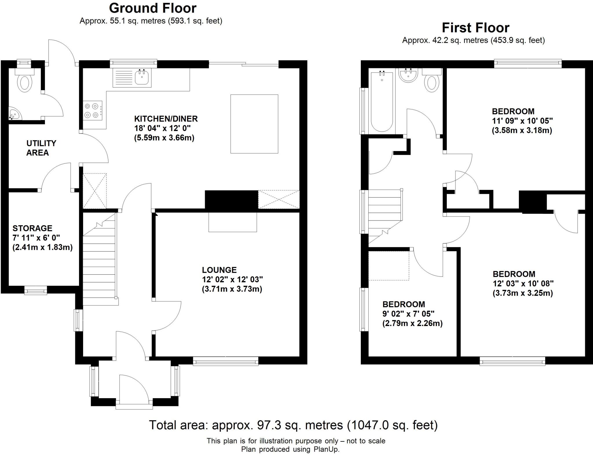 Okemore Gardens, Orpington floorplan