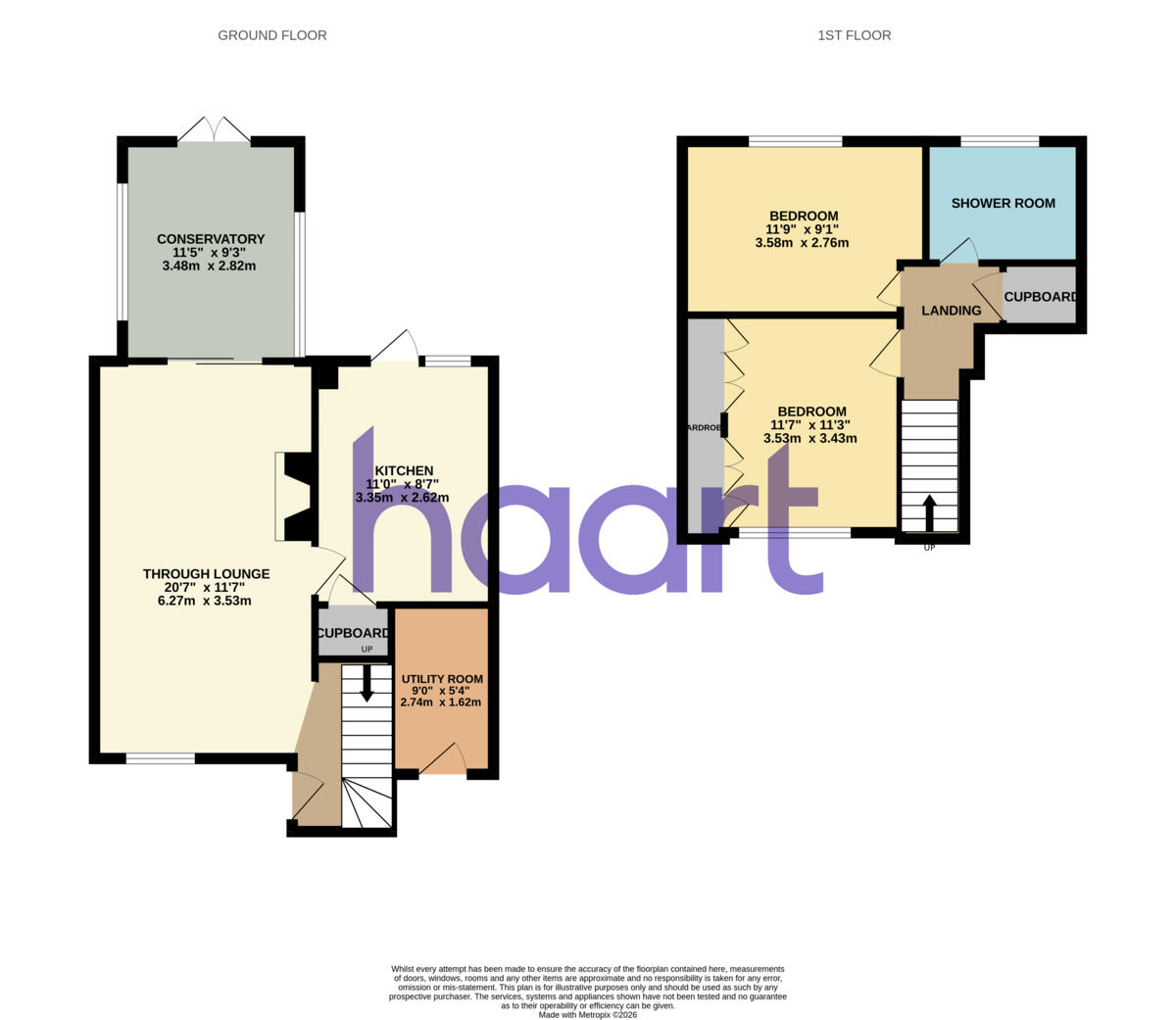 The Dashes, Harlow floorplan