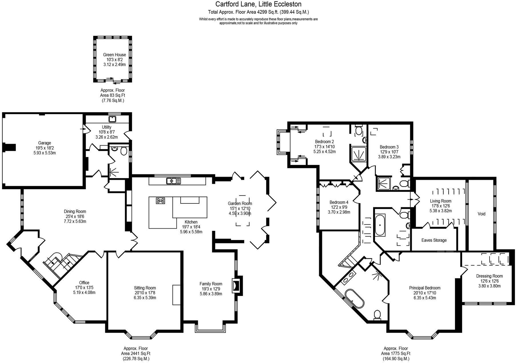 Cartford Lane, Little Eccleston, PR3 floorplan