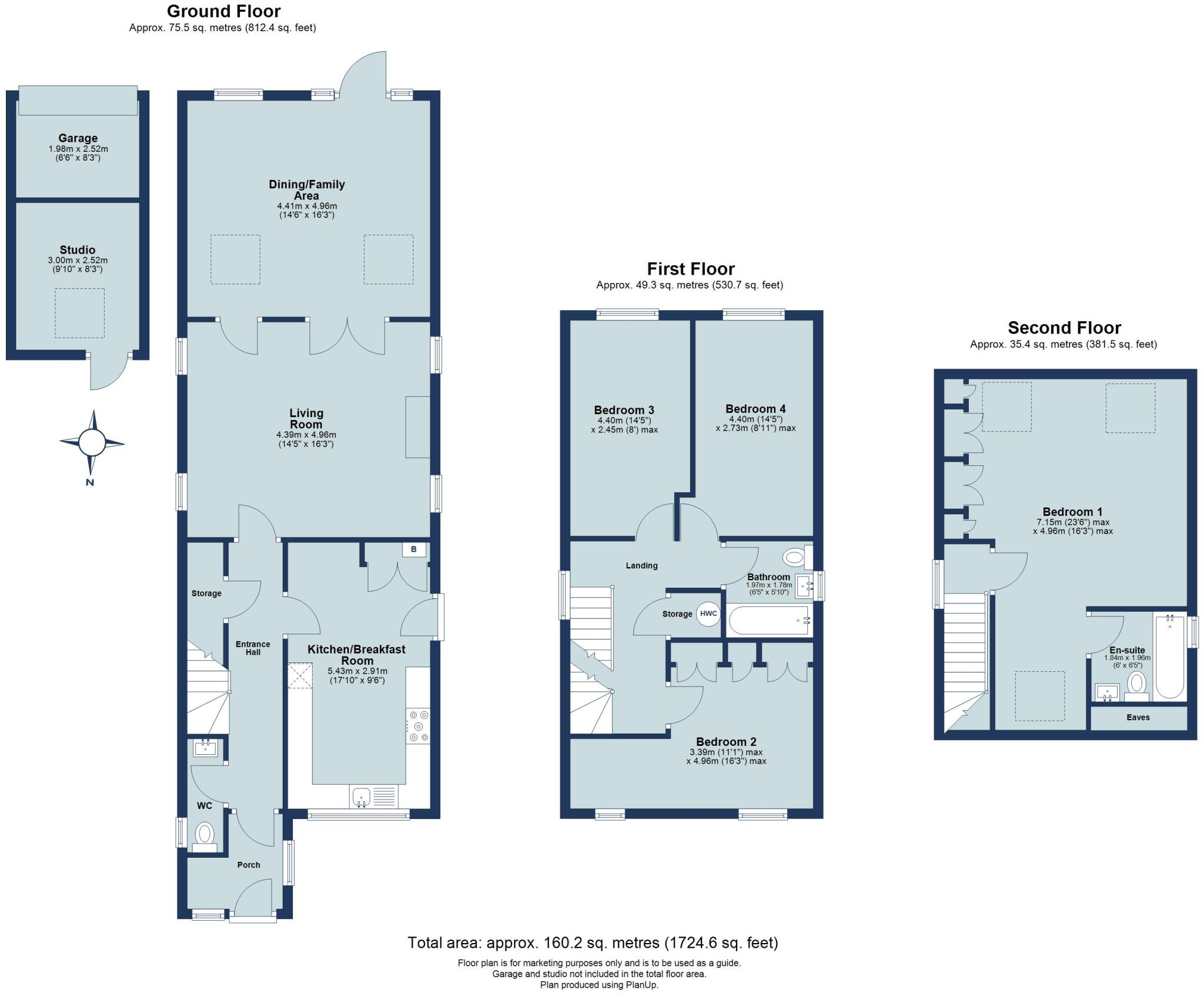 Hatfield Road, St. Albans, Hertfordshire, AL4 floorplan