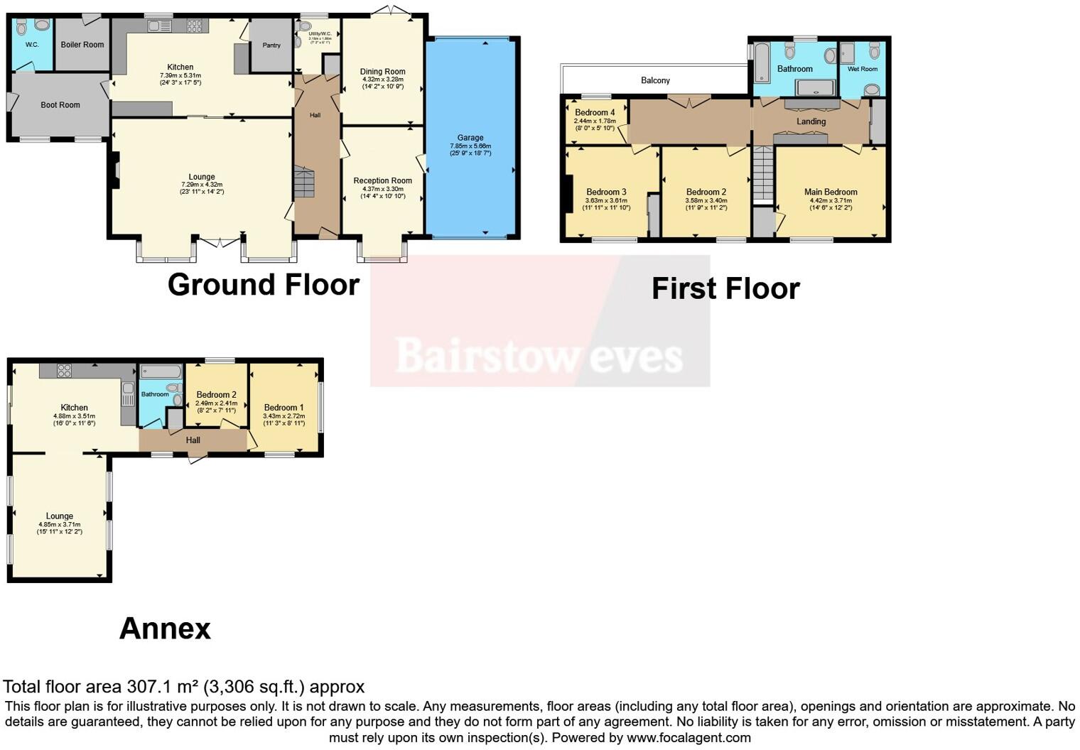 Moor Lane, Horsington, Woodhall Spa, Lincolnshire, LN10 floorplan