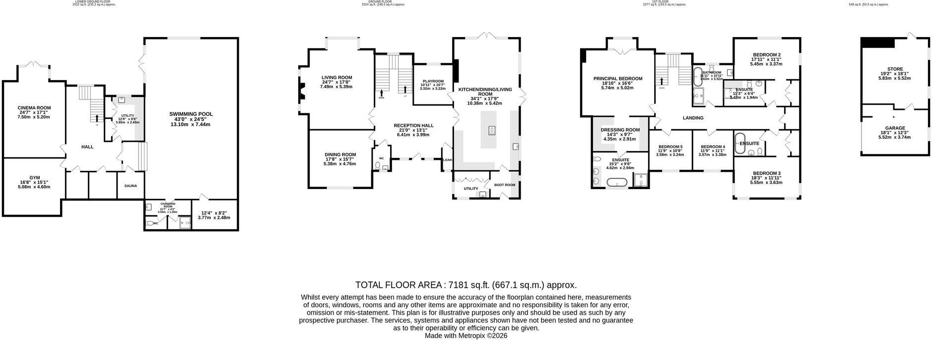 Castle Hill, Prestbury, SK10 floorplan