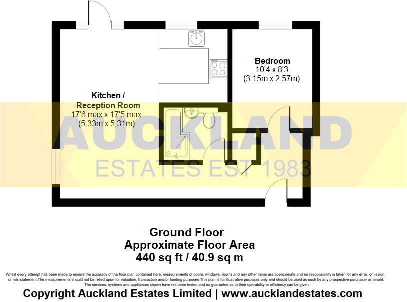 Bornedene, Potters Bar floorplan