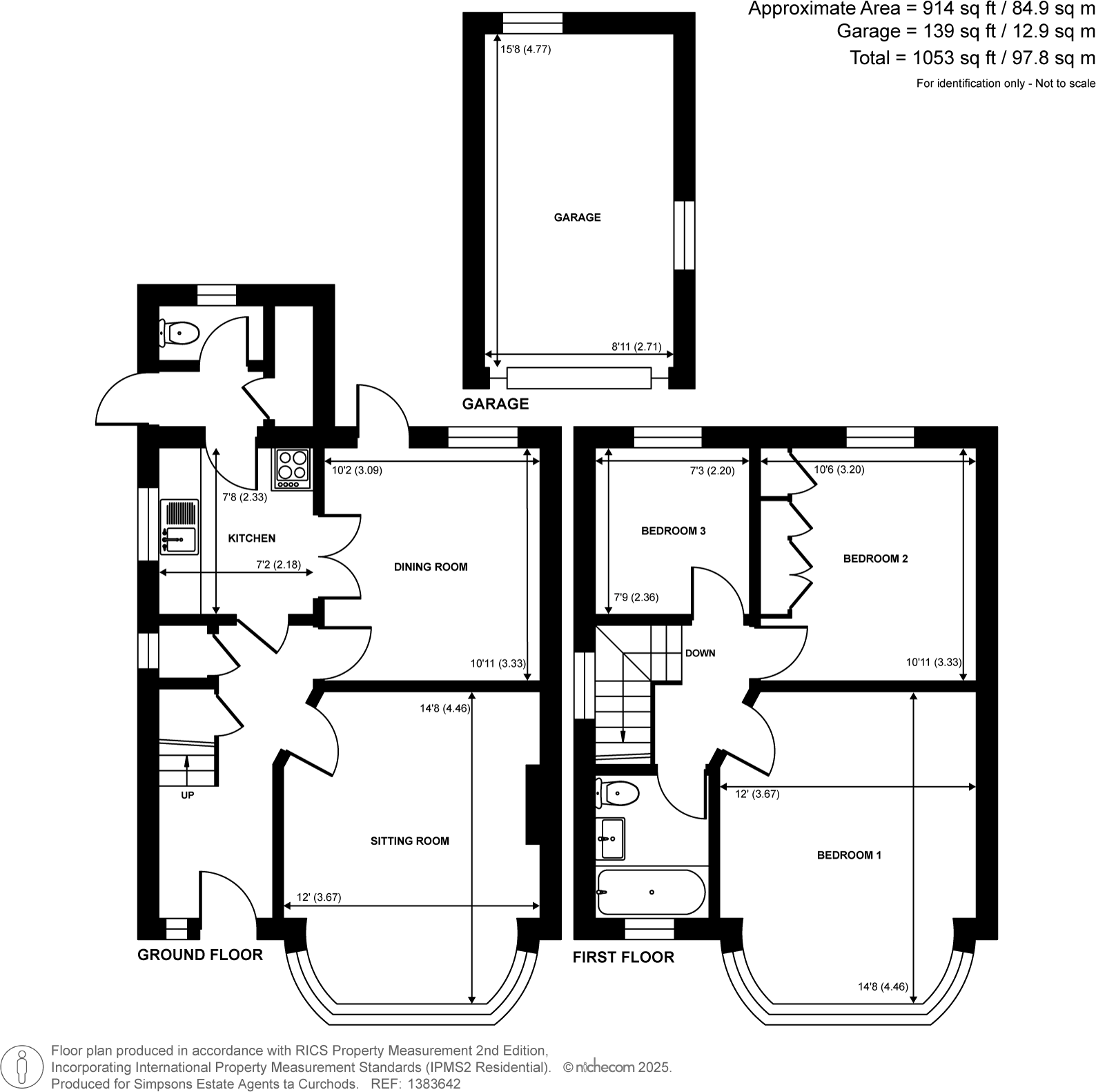 Cavendish Road, Woking, GU22 floorplan