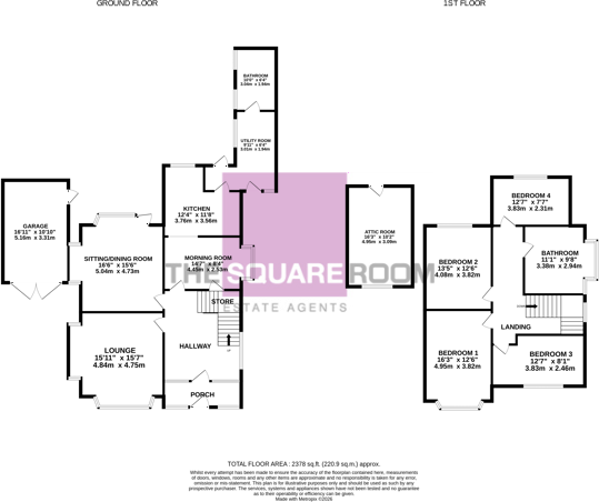West Drive,  Cleveleys, FY5 floorplan