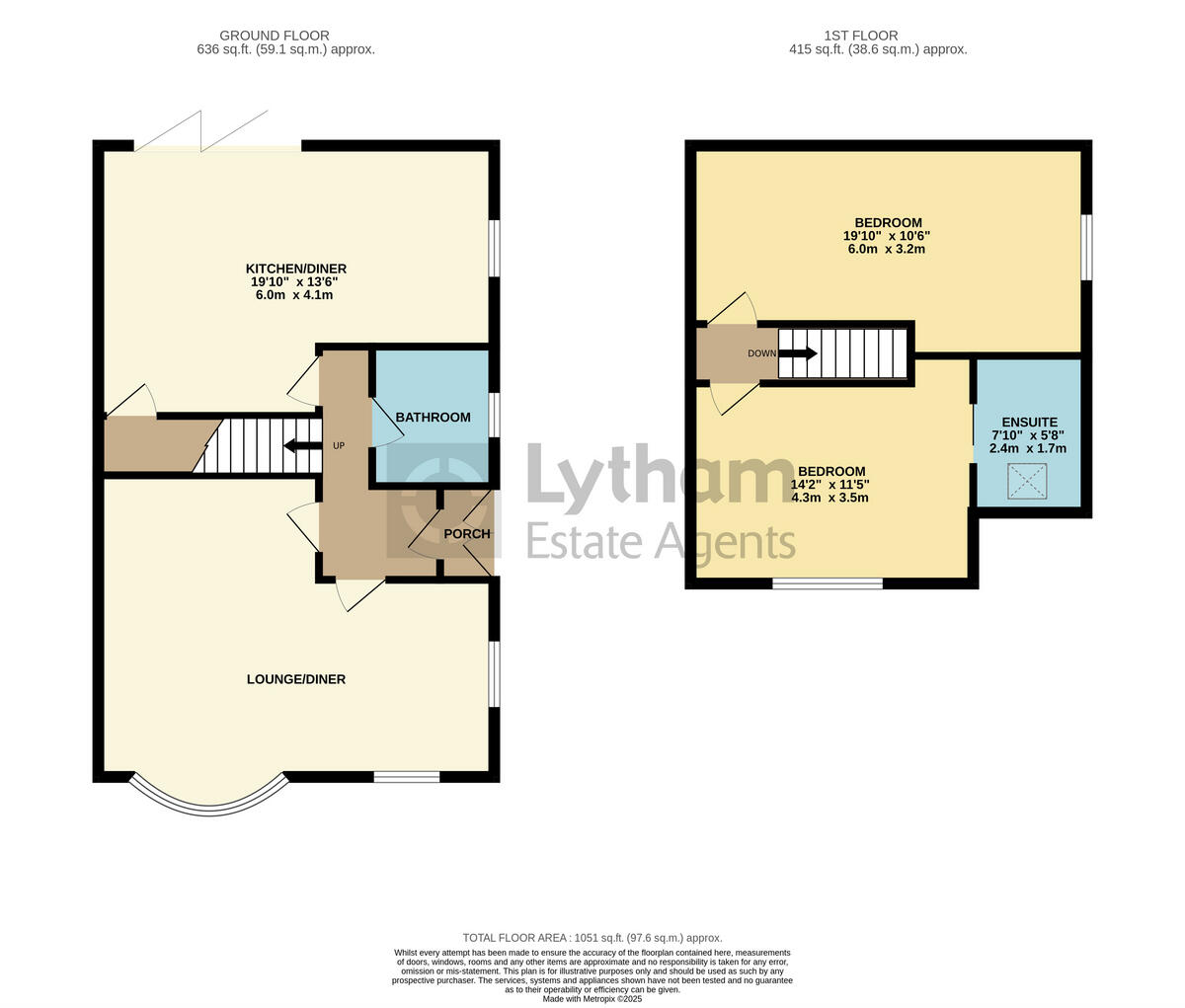 Ribby Avenue, Wrea Green, PR4 floorplan