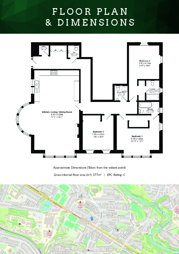 994A Great Western Road, Kelvinside, Glasgow, G12 0NS floorplan