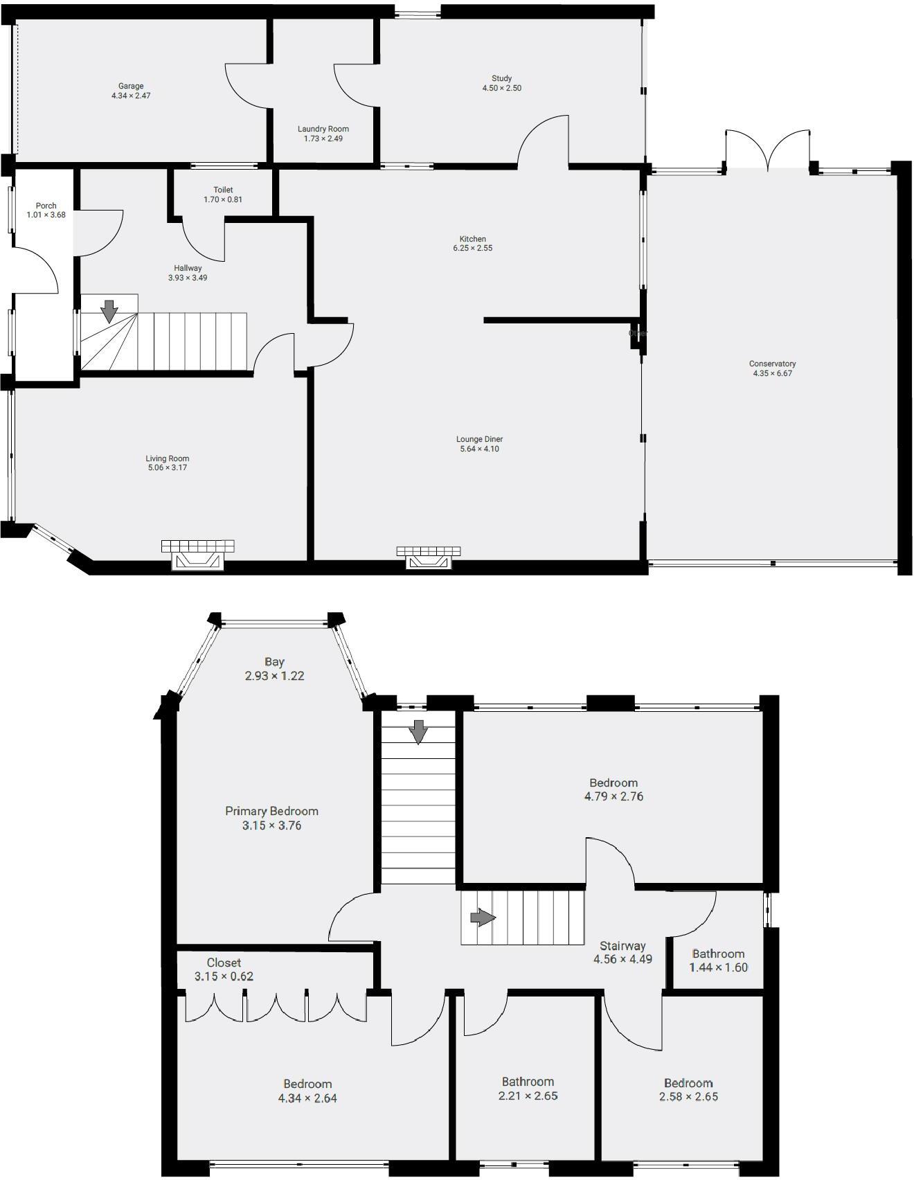 Attleboro Lane, Birmingham floorplan