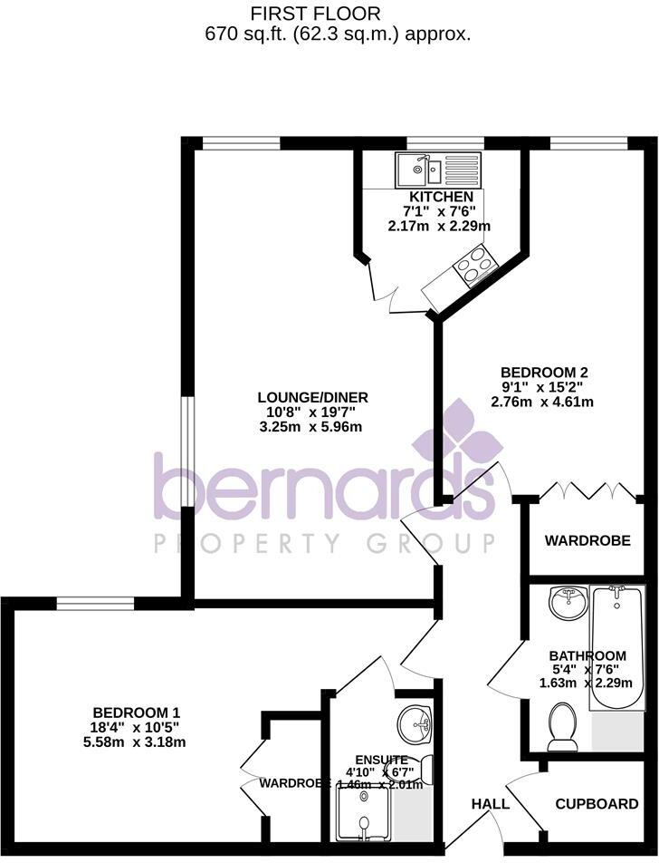 Canberra Court, Alverstoke, Gosport floorplan