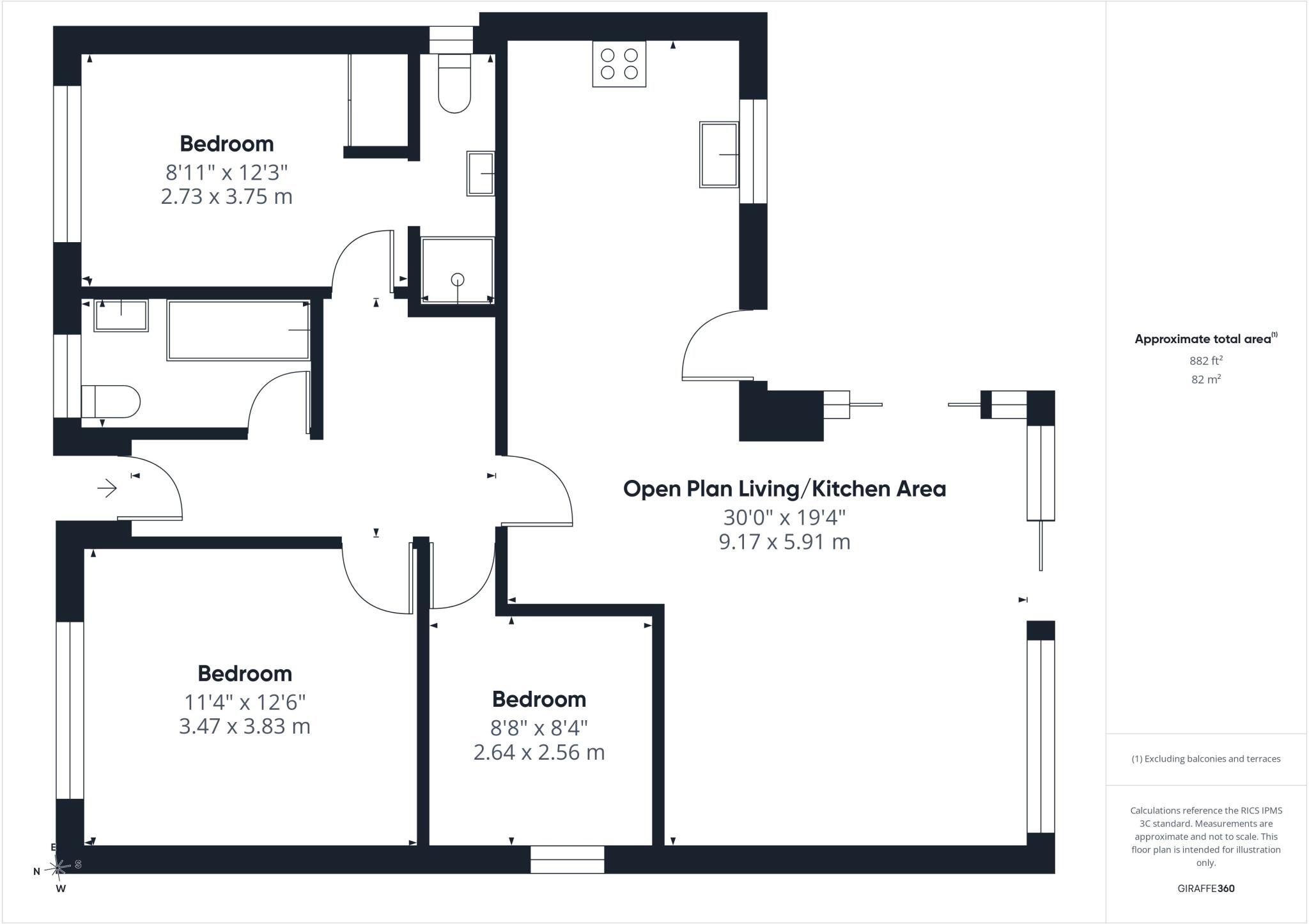 42, Stourbank Road, Christchurch, Dorset, BH23 floorplan