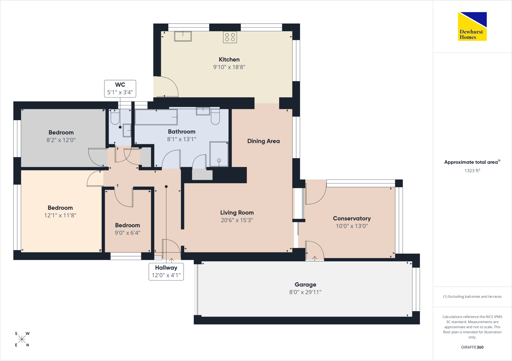 Alder Drive, Hoghton, Preston, PR5 floorplan