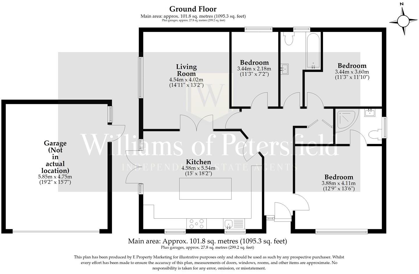 Claire Gardens, Clanfield floorplan